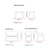 Garden Outdoor Lounge Set 2 Armchairs Sofa Coffee Table Luxor Lounge Cost