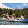 Intex 68324 Excursion 4 Rubber Dinghy Inflatable Boat Four Seats On Sale