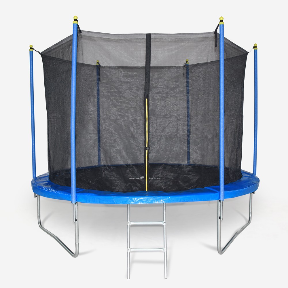 Garden trampoline for kids, elastic mat 305cm Dyngo XL