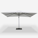 Garden Umbrella Offset 3x4m Adjustable Rotating Jungle Dark Discounts