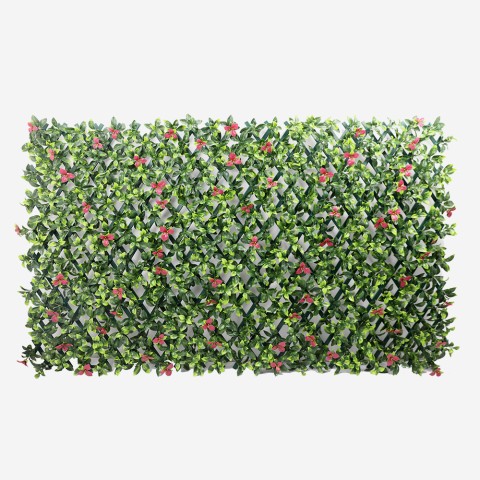 Artificial Garden Hedge Extendable Trellis 200x100cm Plants Salix Promotion