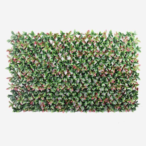 Artificial Hedge 200x100cm Photinia Garden Extensible Trellis Ivoss Promotion