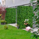 Artificial Hedge Fence 106x33x208cm Evergreen Gardenia Vernas On Sale