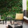 Artificial evergreen hedge 100x100cm 3D plants garden Lemox On Sale