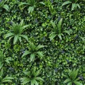 Artificial realistic hedge 3D panel garden 100x100cm Farnuk Sale