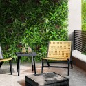 Artificial hedge 100x100cm 3D realistic plant balcony garden Briux On Sale