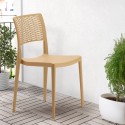 Set of 20 polypropylene Dining Chairs for Bars Restaurants Garden Bistro Cross Sale