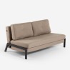 Two-seater modern design velvet fabric sofa bed for living room Bellamy Sale