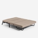 Two-seater modern design velvet fabric sofa bed for living room Bellamy Choice Of