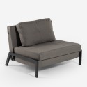 Armchair bed in velvet fabric folding living room office Selene Offers