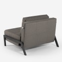 Armchair bed in velvet fabric folding living room office Selene Discounts