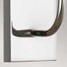 Modern Classic Wall Lamp with White Fabric Lampshade Brianna1 Characteristics