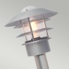 Modern outdoor garden lamp steel lantern IP44 Helsingor Discounts