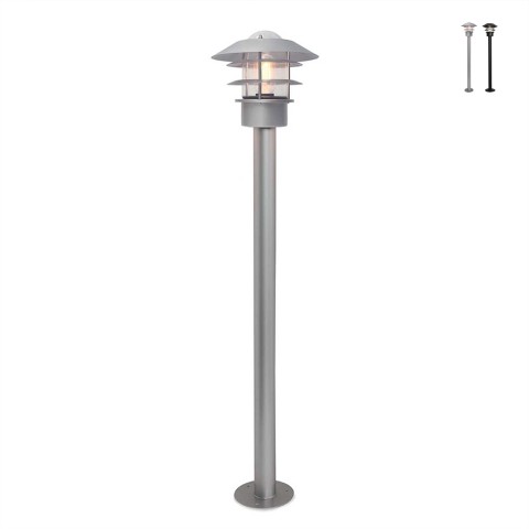 Modern outdoor garden lamp steel lantern IP44 Helsingor Promotion