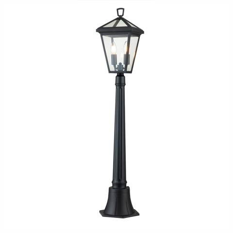 Garden classic outdoor lamp post lantern 2 lights Alford Place Promotion