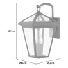 Outdoor wall lamp garden lantern classic style Alford Place Sale