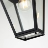 Outdoor lantern metal classic suspension lamp Alford Place Offers