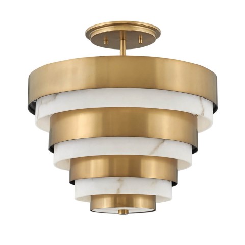 Ceiling lamp modern design white and gold Echelon Promotion
