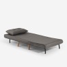 Set sofa bed 2 places Scandinavian folding armchair velvet Sienna Price
