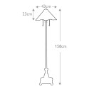 Tiffany Style Classic Floor Lamp with Colorful Inglenook Shade Sale