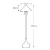 Tiffany Style Classic Floor Lamp with Colorful Inglenook Shade Sale