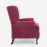 Modern Reclining Fabric Bergère Relax Armchair Ethron Class Bulk Discounts