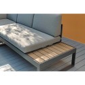 Garden lounge corner sofa outdoor 3 + 2 places coffee table Eysha Discounts