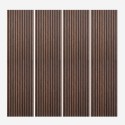 4 x Kover-SO 3D Wooden Acoustic Panels for Interiors 240x60cm Promotion