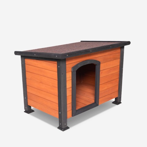 Outdoor wooden dog house large size 116x84x84 Nicky Promotion