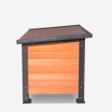 Outdoor Wooden Dog House 127x95x95 for Giant Breeds Nebbia Discounts