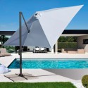 Paradise 3 x 3 m Square Offset Patio Umbrella On Sale
