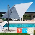 Paradise 3 x 3 m Square Offset Patio Umbrella Promotion
