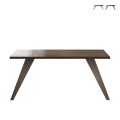 Modern Design Dining Table for Kitchen 180x90cm with Iron Legs Eagan Promotion