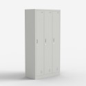 Laki Metal Locker Cabinet with 3 Doors for Gym and Office with Lock Promotion