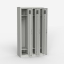 Laki Metal Locker Cabinet with 3 Doors for Gym and Office with Lock Sale