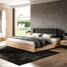 Horton Wooden Storage Bed Frame 160x200cm with Black Headboard On Sale