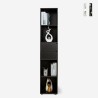 Office Living Room Bookcase, 2 Drawers, 4 Shelves, 36x30x171cm, Reiff Promotion