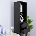 Office Living Room Bookcase, 2 Drawers, 4 Shelves, 36x30x171cm, Reiff Offers