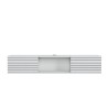 Suspended TV stand modern minimal style white black wood Elano Cost