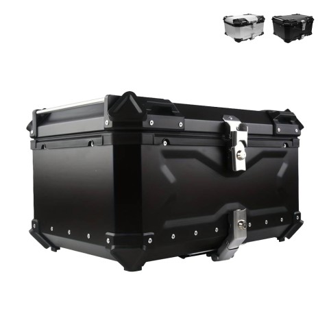 Top box for scooter motorcycle 80 liters universal two helmets Maverick XXL Promotion