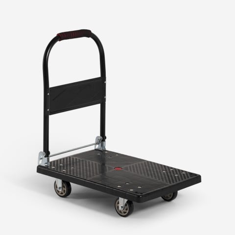 Trolley with folding platform for transporting luggage 200kg 4 wheels Kerry Promotion