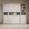 Kando E White Horizontal Single Murphy Bed with Mattress, Space-Saving Design Catalog