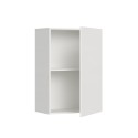 Kando E White Horizontal Single Murphy Bed with Mattress, Space-Saving Design Model