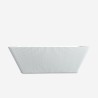 Arkoi Modern Freestanding Rectangular Clawfoot Bathtub 170x75 On Sale