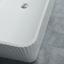 Arkoi Modern Freestanding Rectangular Clawfoot Bathtub 170x75 Sale