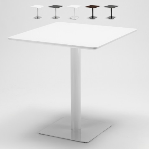 Square Table 70X70 Coffee Bar Restaurant Hotel central base Horeca Promotion