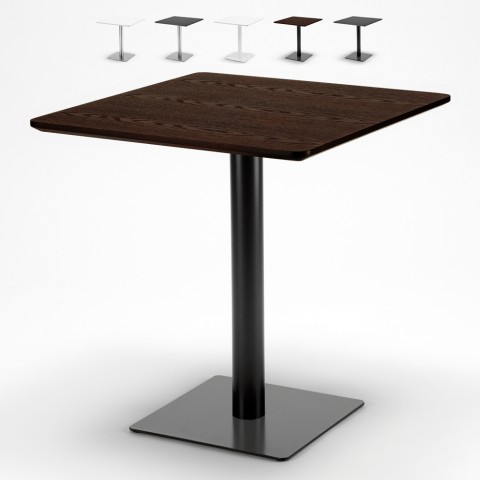 Square Table 70X70 Coffee Bar Restaurant Hotel central base Horeca Promotion