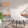 Modern Design Velvet Upholstered Rajin Armchair for Living Room Sale