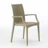 20 Chairs armchairs for bar garden Poly rattan Bistrot Arm Grand Soleil Offers