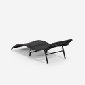 Garden Foldable Sun Lounger in Rattan with Cushion Tenerife Choice Of